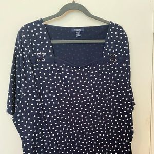 Polka dot top